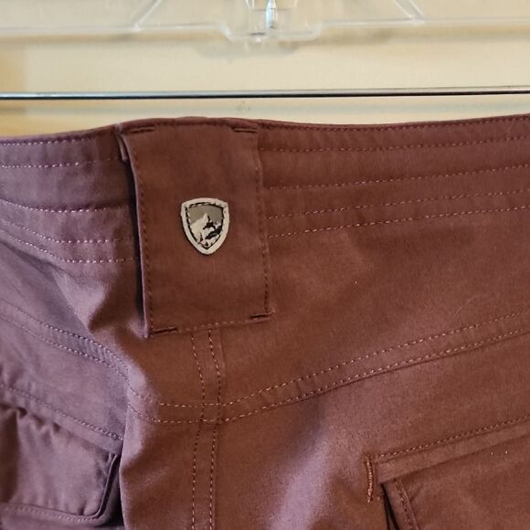 Kuhl Brown Cargo Pants Lightweight Relaxed Fit Size 14 Ankle - Picture 4 of 7